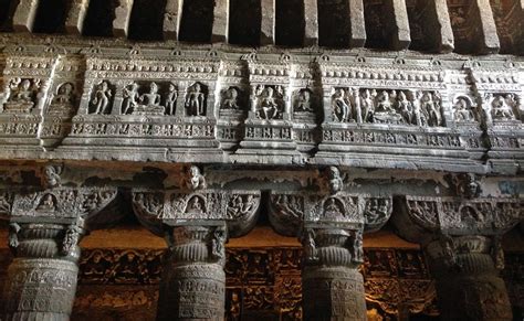 Ajanta Frieze:  Mystical Narratives and Exquisite Detailing in Stone