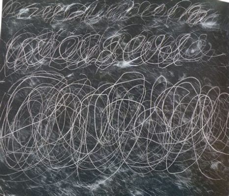 Blackboard Painting An Ode to Imperfection and the Ephemeral Nature of Knowledge!