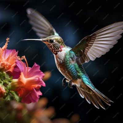  Flight of the Hummingbird  A Vivid Depiction of Nature and Spiritual Flight!