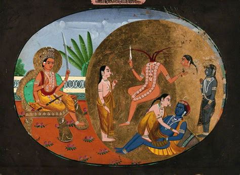 The 'Kamadeva and Rati' Manuscript Illustration: A Stunning Fusion of Eroticism and Devotion!