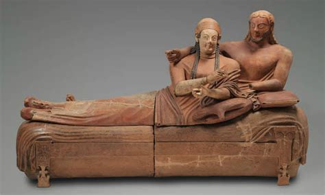 Sarcophagus of the Spouses! A Monumental Embrace Across Time