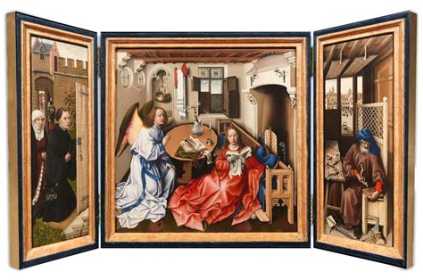 The _Annunciation_ Triptych: A Glimpse into Medieval Mysticism and Vivid Symbolism!