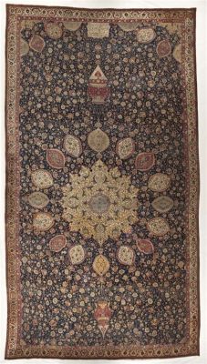 The Ardabil Carpet - A Tapestry of Paradise Woven Through Silk and Dreams!