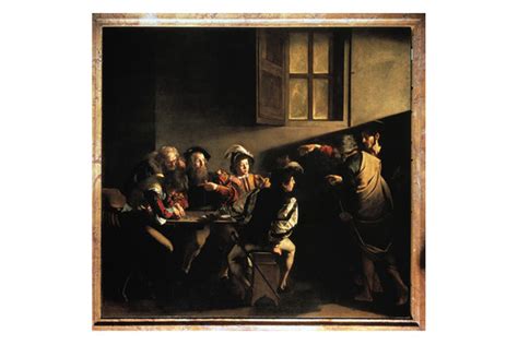 The Calling of Saint Matthew A Baroque Masterpiece Exemplifying Dramatic Light and Shadowplay