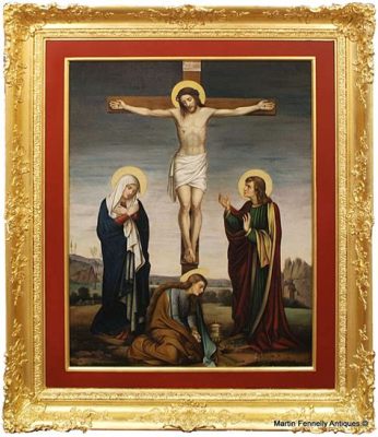  The Crucifixion A Chilling Reminder of Mortality Painted With Exquisite Detail and Vivid Emotional Intensity