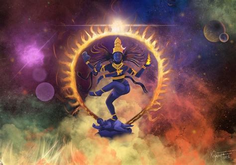 “The Dance of Shiva” - An Exquisite Depiction of Cosmic Cycles and Divine Energy!