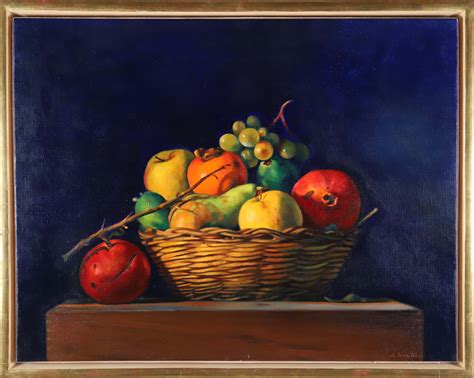 The Fruit Basket A Still Life Study Teeming With Bountiful Symbolism!