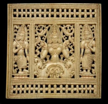 The Harivamsa - A Breathtaking Narrative Painted on Ivory Panels and Laden with Divine Detail!