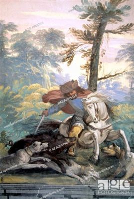 The Hunting Scene Fresco: An Exquisite Tapestry of Vibrant Hues and Dynamic Action!