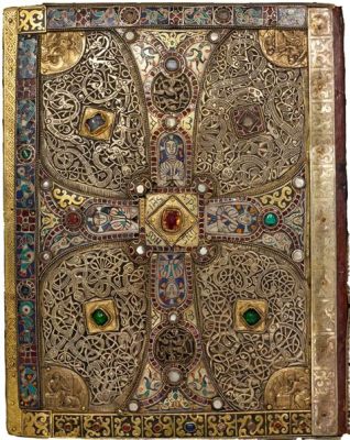 The Lindau Gospels: A Symphony in Gold and Sacred Script!