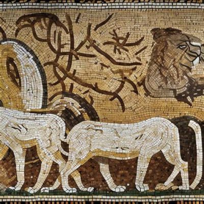 The Lion Hunt Mosaic, A Breathtaking Fusion of Roman Imperialism and Celtic Symbolism!