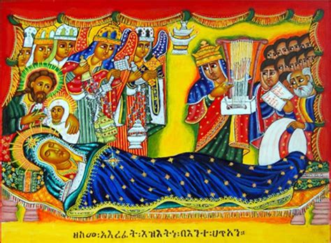 The Mahelet Altarpiece: A Journey Through Ethiopian Iconography and Exquisite Detail!