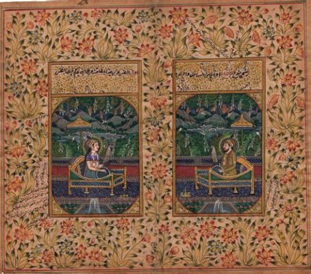 The Mughal Garden Manuscript: A Celebration of Miniature Painting and Exquisite Detail!