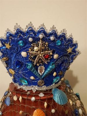 The Olokun Crown: An Ethereal Masterpiece Forged in Spiritual Fire!