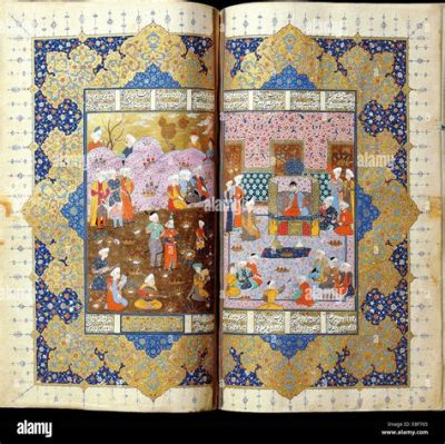 The Shahnameh Illumination: A Window into Safavid Majesty and Poetic Storytelling!