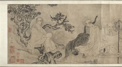 The Sixteen Luohan Painting: A Tapestry of Serenity and Spiritual Strength Woven with Ink and Color!