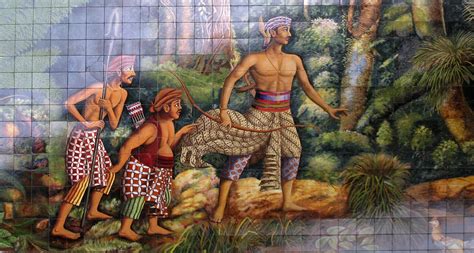 The Tale of Prince Panji Exquisite Balinese Relief Carving!