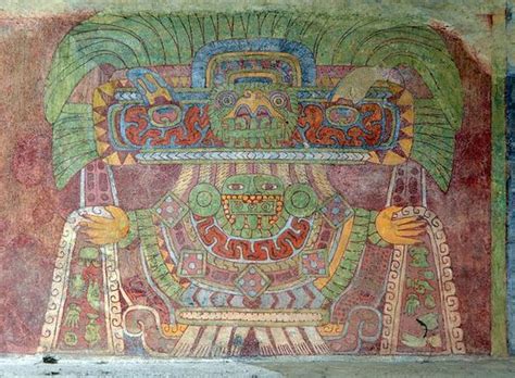 The Teotihuacan Mural Depicts Ancient Mesoamerican Rituals and Everyday Life!