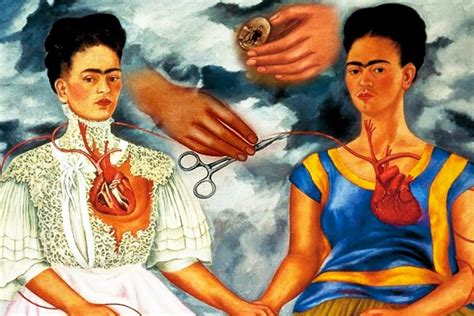 The Two Fridas Surrealist Exploration of Identity and Connection!