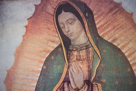 The Virgin of Guadalupe - A Baroque Vision Brimming with Celestial Light and Earthy Realism!