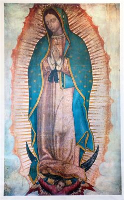 The Virgin of Guadalupe! A Fusion of Indigenous Symbolism and Renaissance Form