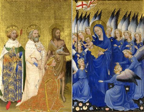 The Wilton Diptych: A Glimpse into Medieval Piety and Royal Prestige!